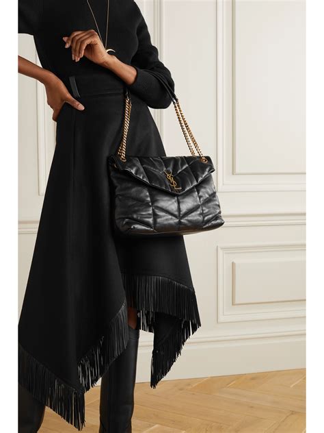 ysl loulou bag black|ysl loulou puffer suede.